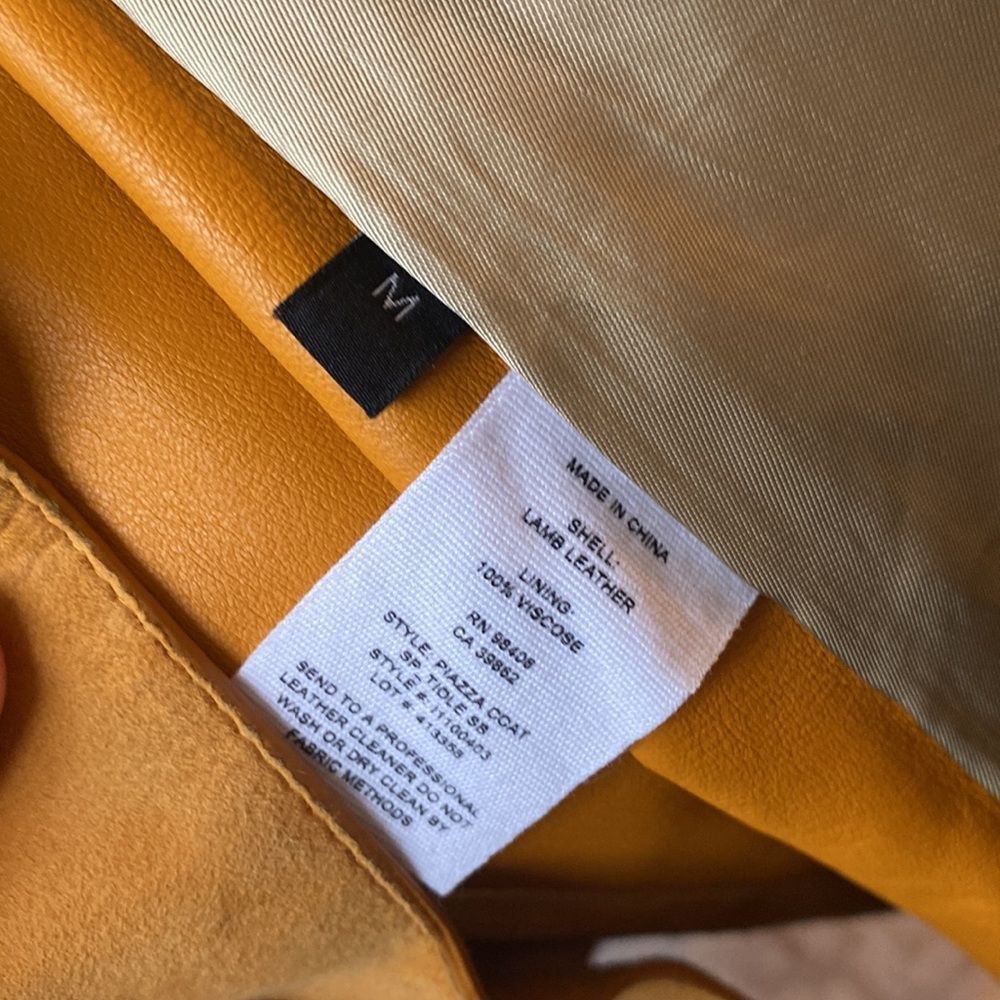 Leather Theory coat - Picture 8 of 8